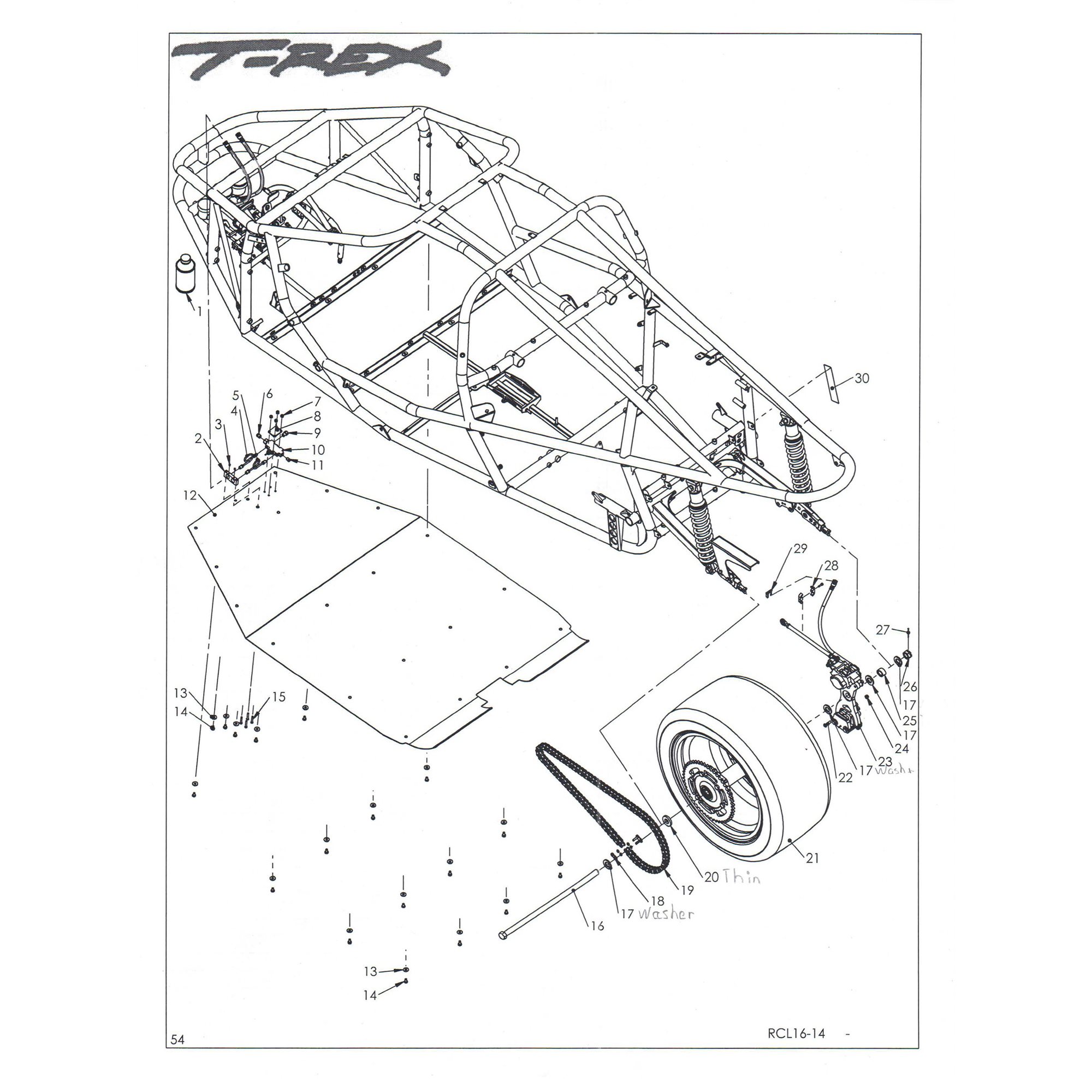 REAR AXLE AND FLOOR INSTALLATION