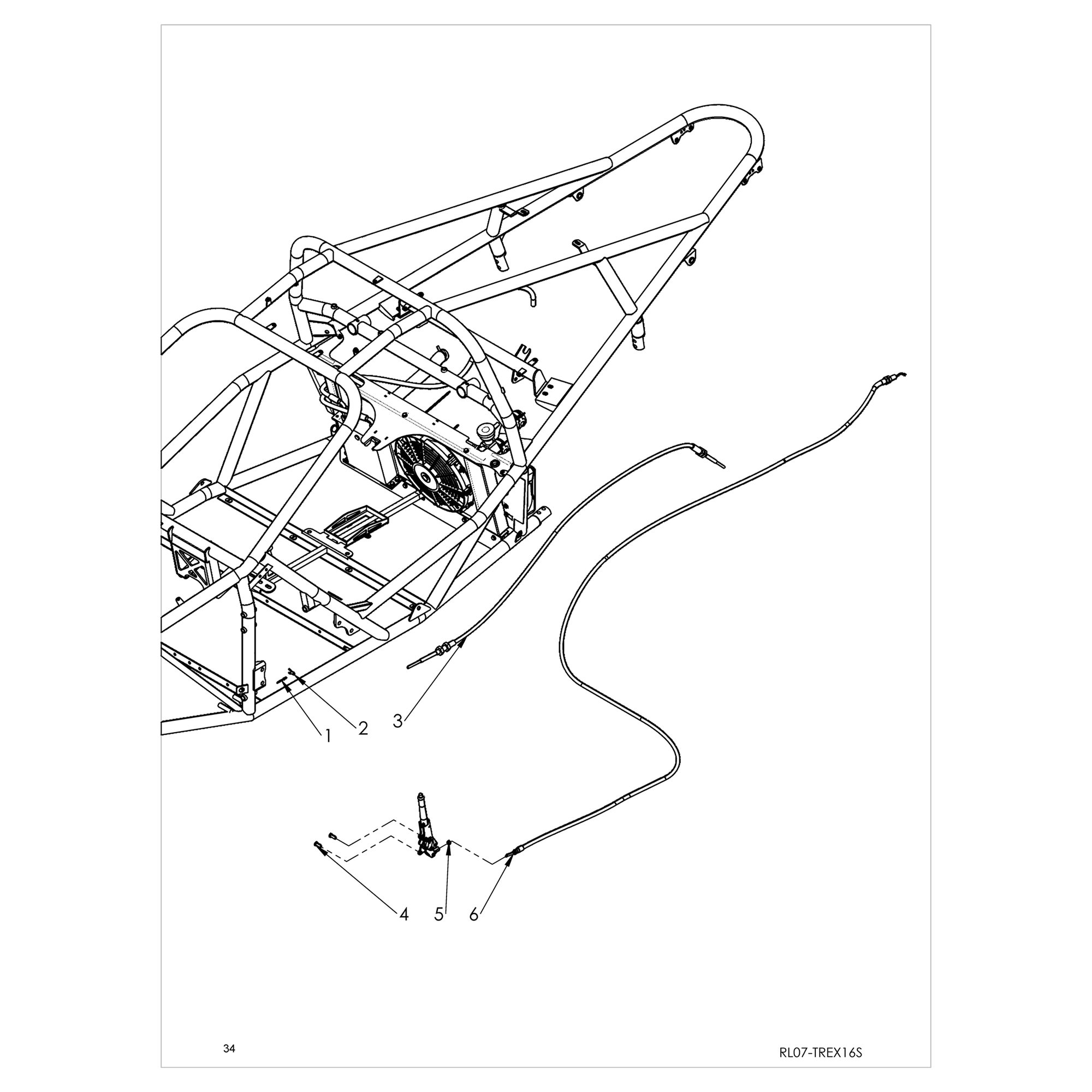 HANDBRAKE & SHIFTER LINK