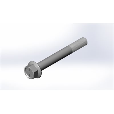 FLANGE BOLT 1 / 2-20 X 4 GR8 ZINC PLATED