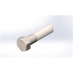 HEX CAP BOLT 3 / 8-16 NC X 1 1 / 2 GR8 PL