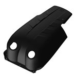 CENTRAL ENGINE COVER 2024 FLAT BLACK