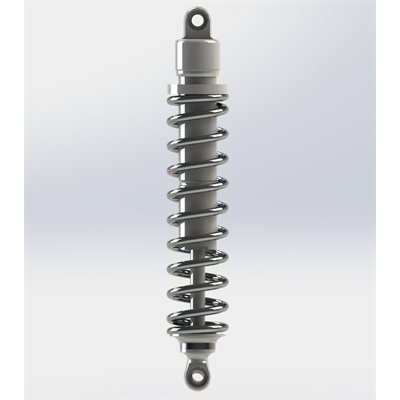 SHOCKS ABSORBER (REAR) (CHROMED) [11+]