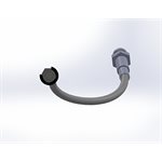 ABS TO RIGID LINE BRAKE HOSE 12.5 in