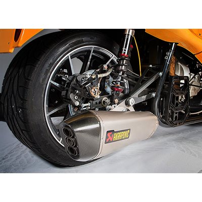 ÉCHAPPEMENT AKRAPOVIC DROIT 16S